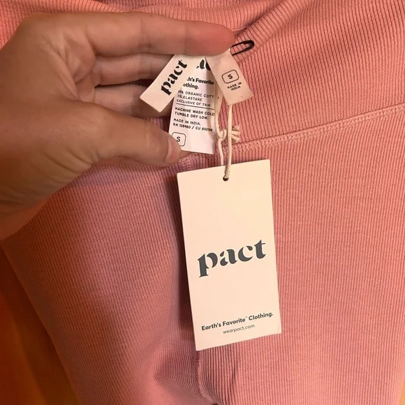Pact Women's Coral Bike Shorts - Picture 2 of 3